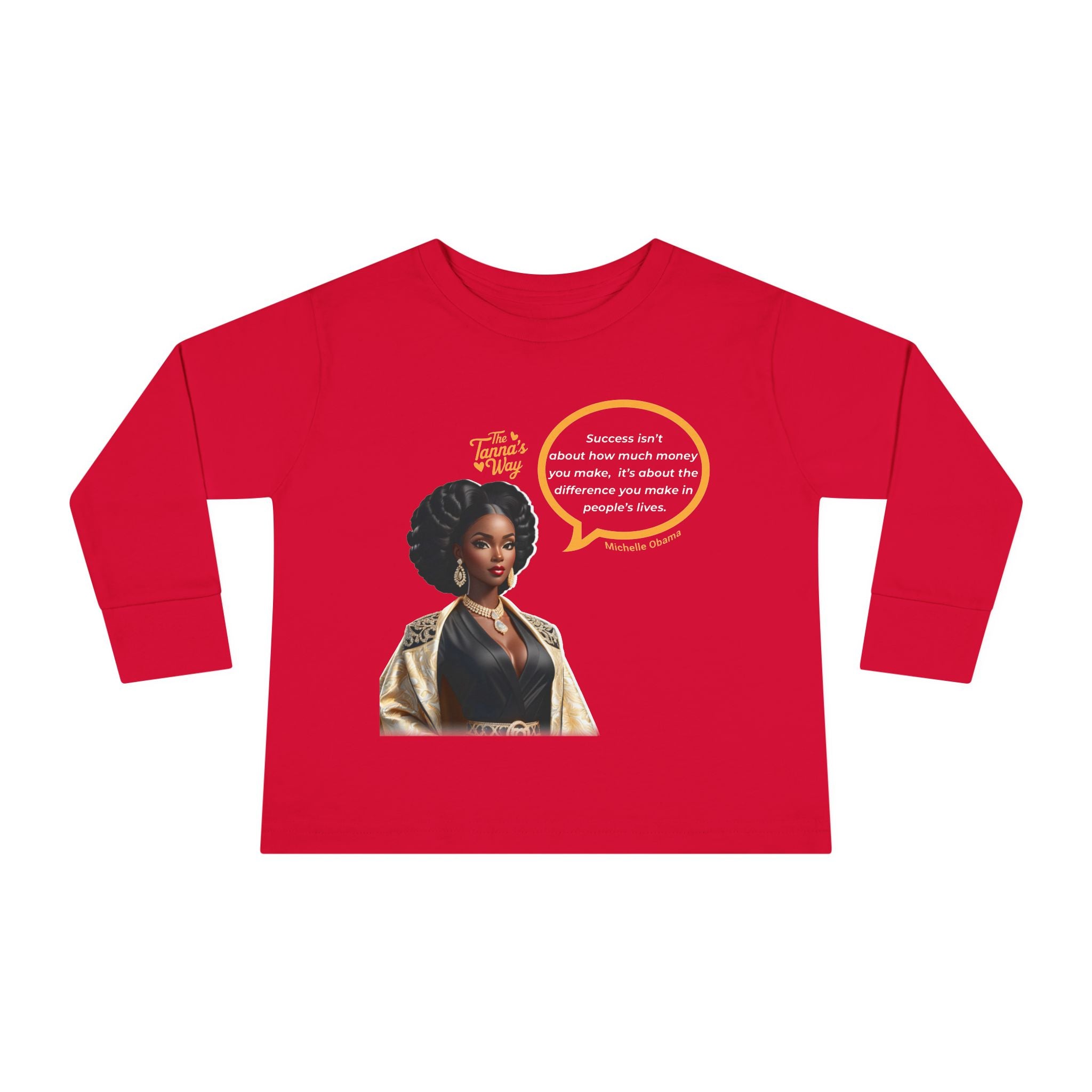 Michelle Obama | Toddler Long Sleeve Tee